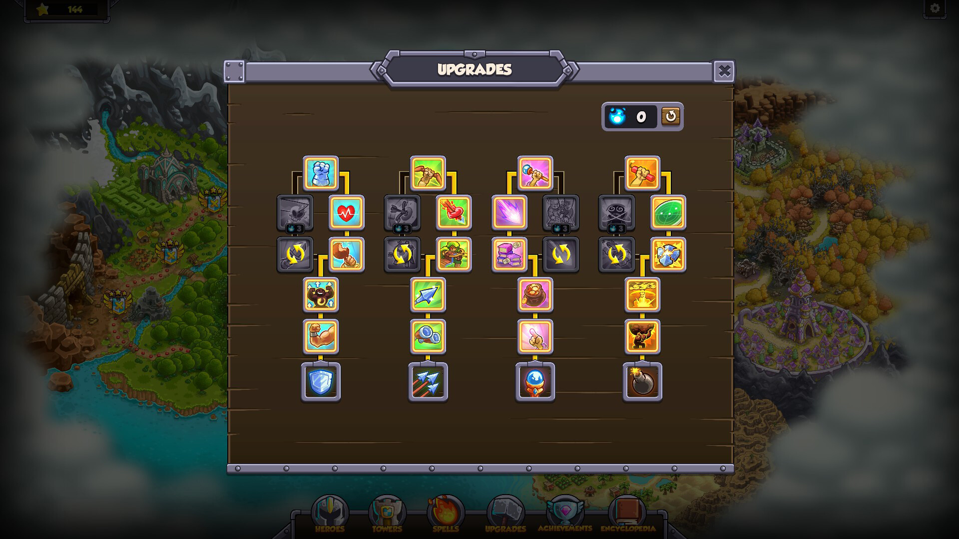 Official Genesis game interface screenshot